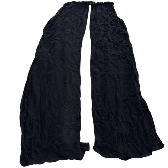 Zara Woman Vest Womens Small Lightweight Open Front Pockets Chic Long Gauzy - Picture 2 of 6